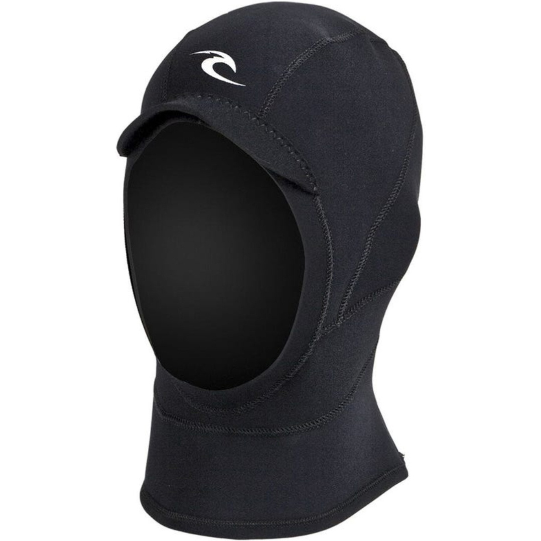 2026 Rip Curl Mens E-Bomb 2mm GB Hood 129MSA - Black